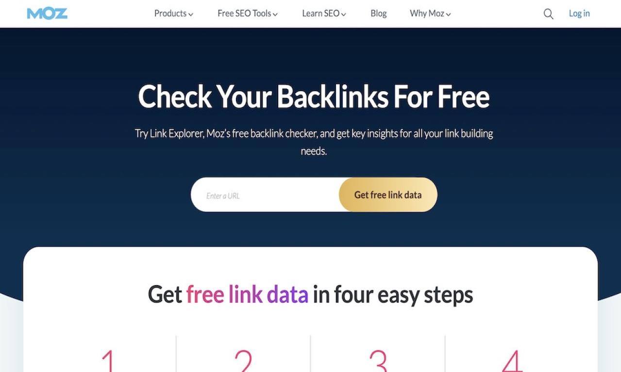 MOZ Link Explorer